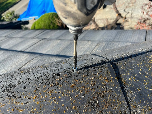 笛吹市　ビス打ち替え